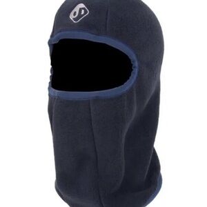 Black and Navy Balaclava Set